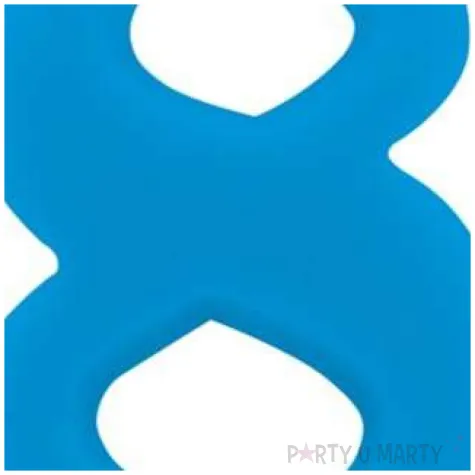 swieczka na tort cyfra 8 iskrzaca niebieska givi 9 5 cm