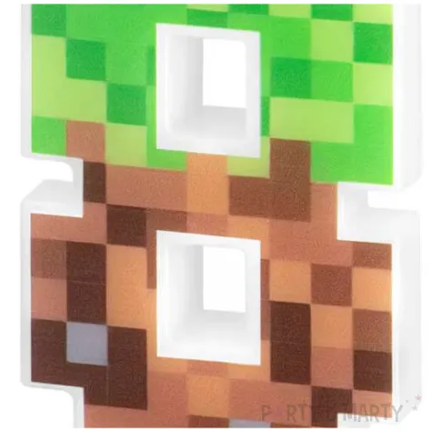 swieczka na tort cyfra 8 piksele partypal 15 cm