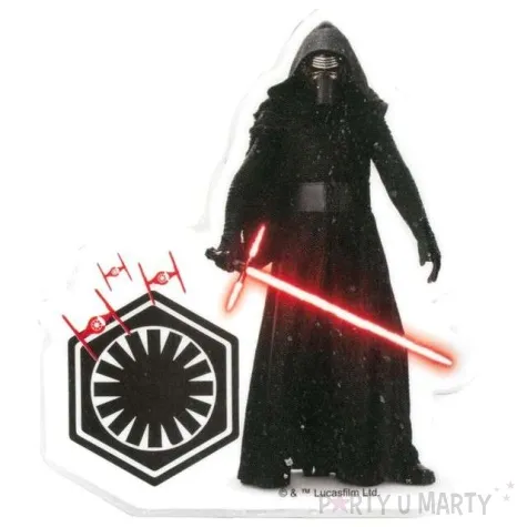 swieczka na tort kylo ren star wars dekora 7 5 cm