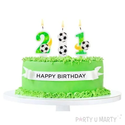 swieczka na tort pilka nozna dwukropek godan