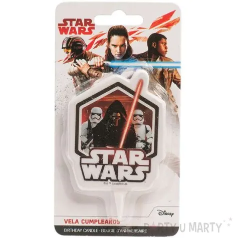 swieczka na tort star wars gwiezdne wojny dekora 7 5 cm