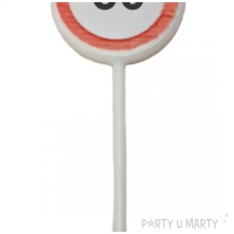 swieczka na tort traffic 60 urodziny top ten 3szt