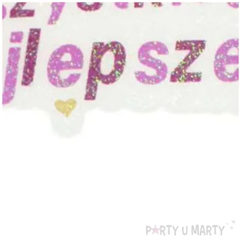 swieczka na tort wszystkiego najlepszego rozowa partypal