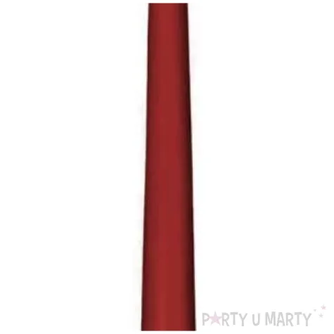 swieczka stozkowa classic bordowa bispol