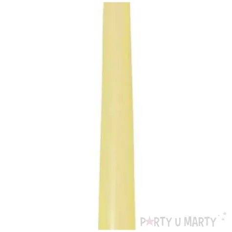 swieczka stozkowa classic kremowa bispol