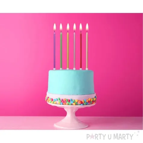 swieczki na tort classic beauty and charm mix godan 6 szt