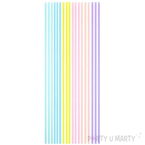 swieczki na tort classic dlugie mix partypal 18 szt