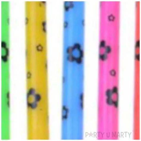 swieczki na tort kwiaty mix arpex 8 5 cm 10 szt