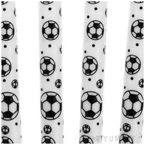 swieczki na tort pilka nozna 6 szt