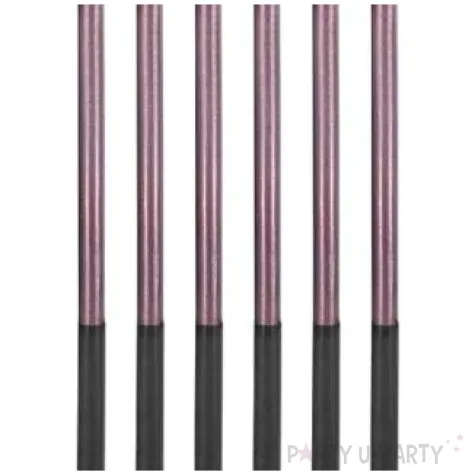 swieczki na tort platinum liliowe godan 14 5 cm 6 szt