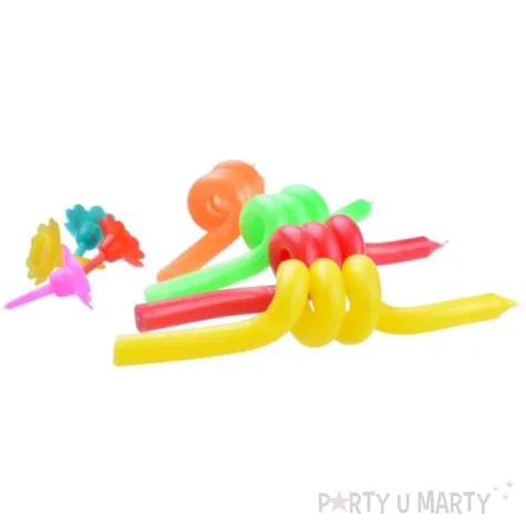 swieczki na tort swiderki mix arpex 8 5 cm 4 szt