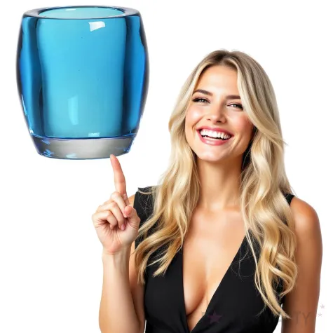 swiecznik classic tealight niebieski bolsius 77 72