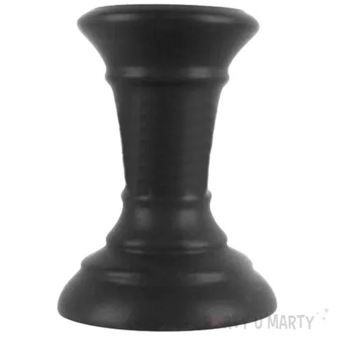 swiecznik do swiec pienkowych i szpic grafitowy bolsius 15x9 5 cm