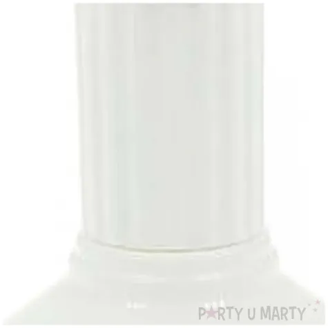 swiecznik elegancki bialy 8 cm