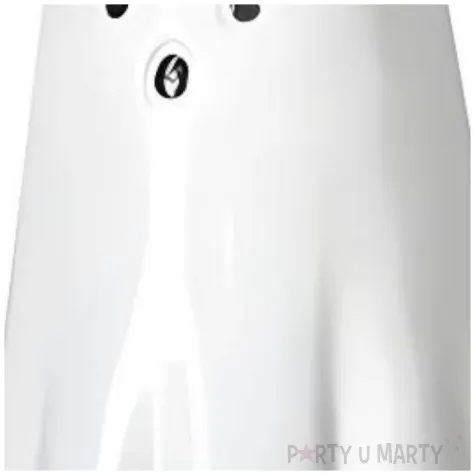 swiecznik halloween duchy bialy partydeco 8 cm 6 szt