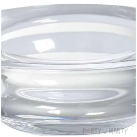 swiecznik mini do podgrzewaczy transparentny bolsius