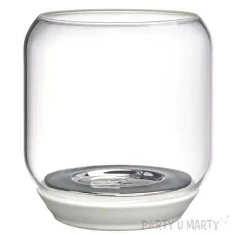 swiecznik sparkle light lustro przezroczysty bolsius 13 cm