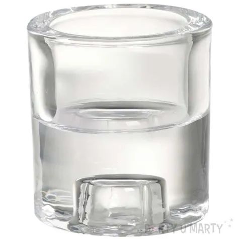 swiecznik szklany 2 w 1 bolsius 65 60