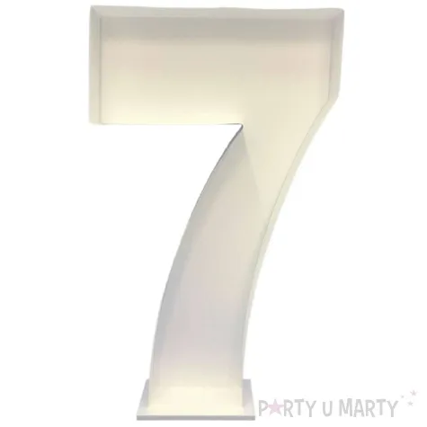 szablon do balonow cyfra 7 godan 120 cm