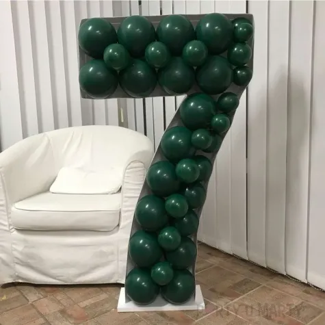 szablon do balonow cyfra 7 godan 120 cm