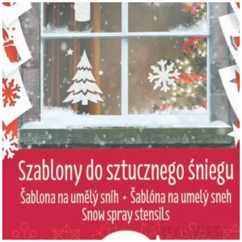 szablony dekoracyjne swiateczne wzory ze swieczka arpex 15x20 cm 10 szt