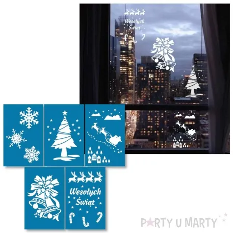 szablony dekoracyjne swiateczny mix brewis 30x21 cm