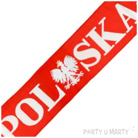 szalik kibica polska godlo bialo czerwony arpex 145 cm