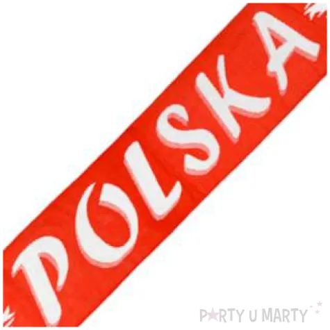 szalik kibica polska orzel bialo czerwony arpex 145 cm