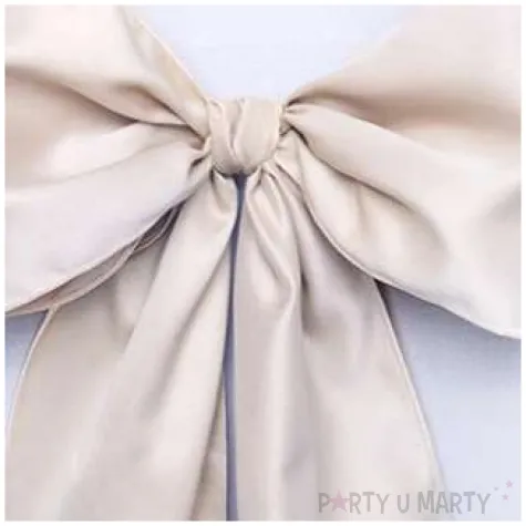 szarfa na krzeslo elegant bezowa 10 szt