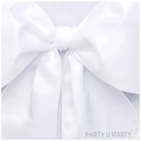 szarfa na krzeslo elegant biala 10 szt