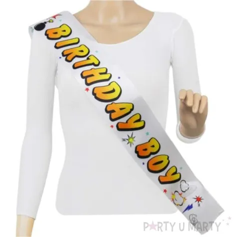 szarfa urodzinowa birthday boy godan 150cm