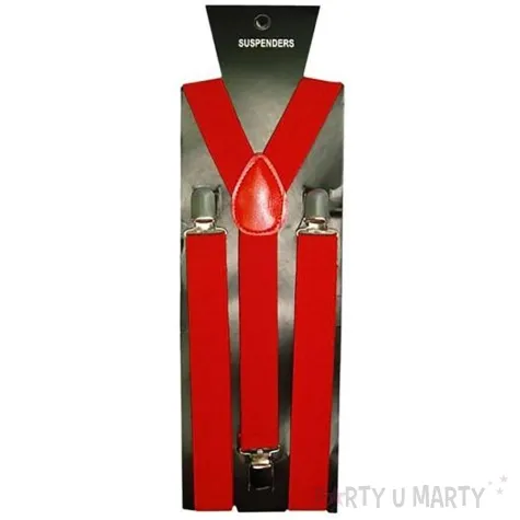 szelki classic czerwony fyasa