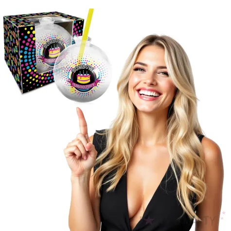 szklanka bombka bombowe urodziny bgtech 400 ml