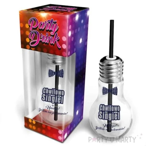 szklanka zarowka singiel na polowaniu bgtech 400ml