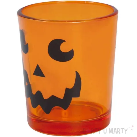 szklanki dynia duch czaszka halloween pomaranczowy guirca 3 szt