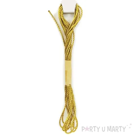 sznurek classic zloty brewis 3m