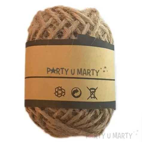 sznurek jutowy classic naturalny czakos 10 m