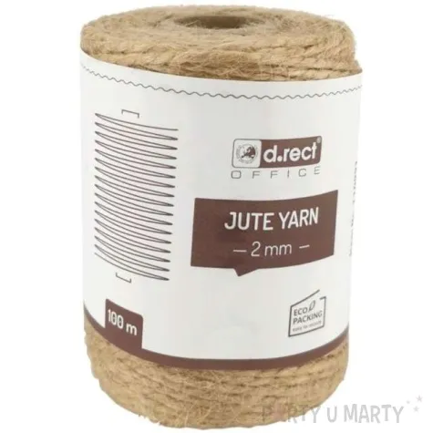 sznurek jutowy classic naturalny d rect 2 mm 100 m