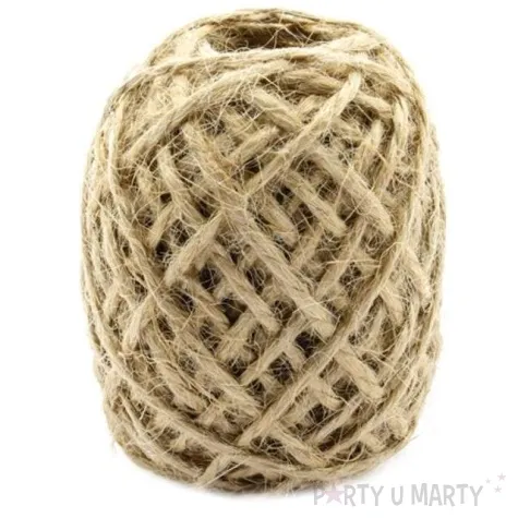 sznurek jutowy classic naturalny partydeco 10 m