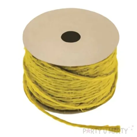 sznurek jutowy classic zolty chaks 1 5 mm 20 m