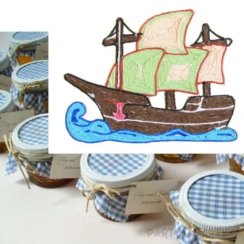 sznurek papers twine bialy 30 m