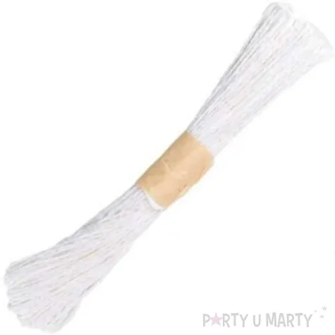 sznurek papers twine bialy 30 m