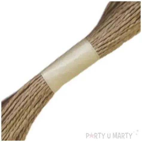 sznurek papierowy brazowy czakos 30 m