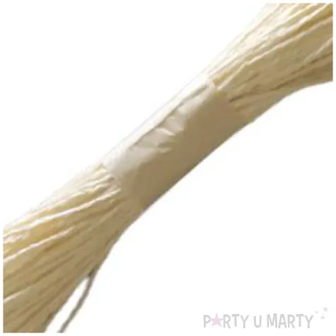 sznurek papierowy kremowy czakos 30 m