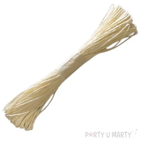 sznurek papierowy kremowy czakos 30 m