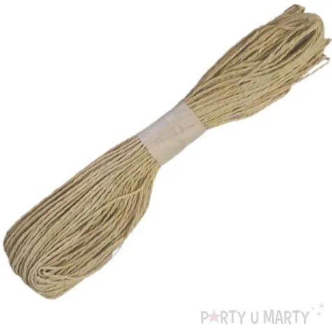 sznurek papierowy naturalny czakos 30 m