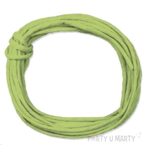 sznurek papierowy zielone jabluszko titanum 5 m