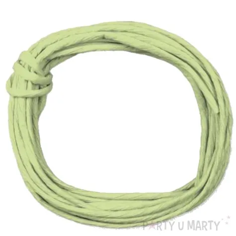 sznurek papierowy zielony titanum 5 m