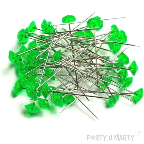 szpilki diamenciki zielone 54 mm aliga 50 szt