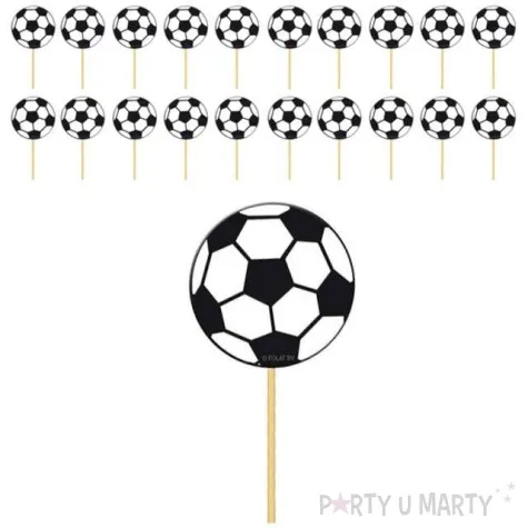 szpilki drewniane pilka nozna folat 15 cm 20 szt